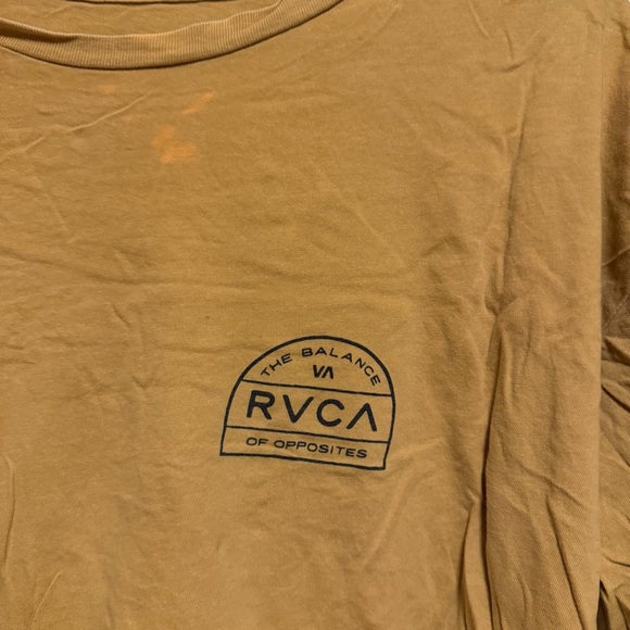RVCA Women's Short Sleeve cropped tee - Picture 2 of 4